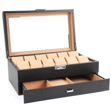 Скринька для зберігання годинників Craft 34х21х13см 12PU.FIB.JW.BR