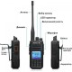 Цифрова рація з шифруванням 2-х діапазонна з аналоговим режимом Retevis RT3S DMR 5 Ватт (100891)