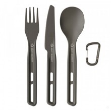 Набір столових приладів Sea to Summit Frontier UL Cutlery Set 3 шт Темно-сірий (STS ACK034021-121702)