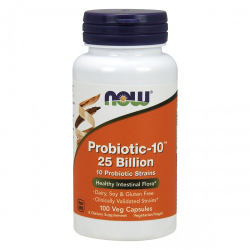 Пробіотичний Комплекс Probiotic 25 Billion, Now Foods, 100 гелевих капсул