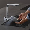 Змішувач для кухонної мийки з висувним душем Hansgrohe Aquno Select M81 Хром 73830000 в інтернет супермаркеті PbayMarket!