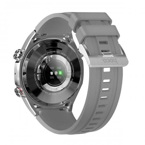 Смарт-годинник Hoco Y16 Smart sports watch call version Silver