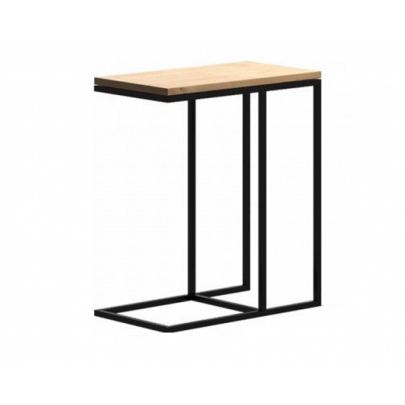 Приставний столик у стилі Loft NS-1504 730x500x400 мм Черный