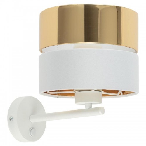 Бра TK Lighting Ілтон 20x28 см Золотисто-білий (TK4770) Бра TK Lighting Ілтон 20x28 см Золотисто-білий (TK4770)