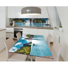 Наклейка 3Д вінілова на стіл Zatarga «Загадковий Пхіпхі» 600х1200 мм (Z184072st)