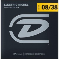 Струни для електрогітари Dunlop DEN0838 Super Light Nickel Plated Steel Electric Guitar Strings 8/38 Струни для електрогітари Dunlop DEN0838 Super Light Nickel Plated Steel Electric Guitar Strings 8/38