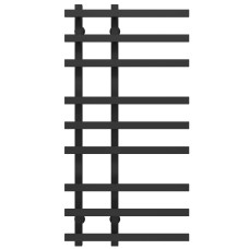 Рушникосушарка водяна Atena П9 150х1000 Deffi Чорний (A.AT.100.15.9.B.A)
