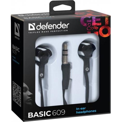 Навушники Defender Basic-609 Black/White (63609) (6232795) в інтернет супермаркеті PbayMarket!