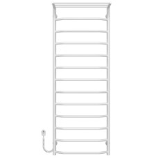 Рушникосушарка електрична Трапеція з полицею П13 500х1400 Deffi Білий EF16 (C.TP.140.50.13.E.W.L.5)