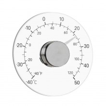 Термометр віконний зовнішній Comfort 11х2,5 см Прозорий