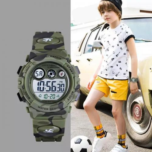 Наручний годинник чоловічий Skmei Kids KamoGreen (2833) Наручний годинник чоловічий Skmei Kids KamoGreen (2833)
