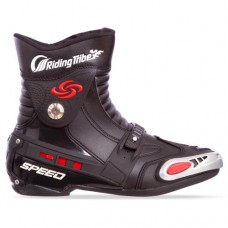 Мотоботи короткі SPEED A008 р42 Чорний