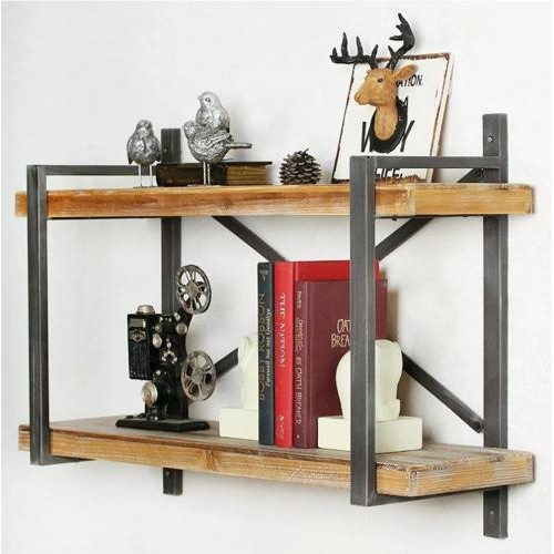 Полиці навісні GoodsMetall в стилі LOFT 800х560х250 П3 Полиці навісні GoodsMetall в стилі LOFT 800х560х250 П3