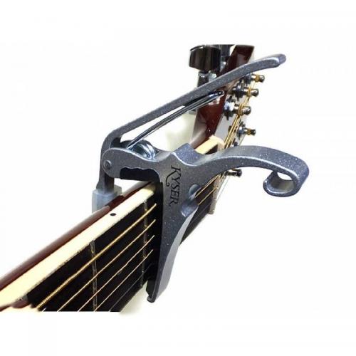 Каподастр Kyser KG6SA Quick-Change Acoustic Guitar Capo Silver Каподастр Kyser KG6SA Quick-Change Acoustic Guitar Capo Silver