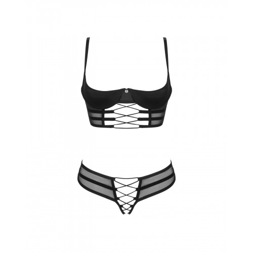 Комплект Obsessive Roxelia 2-pcs crotchless set XS/S в інтернет супермаркеті PbayMarket!