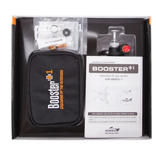 Пальник мультипаливний Kovea Booster KB-0603-1 Сріблястий (2483005599) Пальник мультипаливний Kovea Booster KB-0603-1 Сріблястий (2483005599)