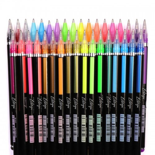 Набір гелевих ручок YOVER 48 кольорів в інтернет супермаркеті PbayMarket!