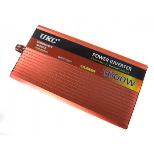 Перетворювач автомобільної напруги інвертор UKC AC/DC AR 3000W 12V (1756374643)