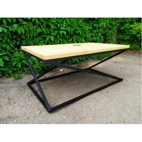 Журнальний столик GoodsMetall 1000х600х420 Zeta Лофт Журнальний столик GoodsMetall 1000х600х420 Zeta Лофт