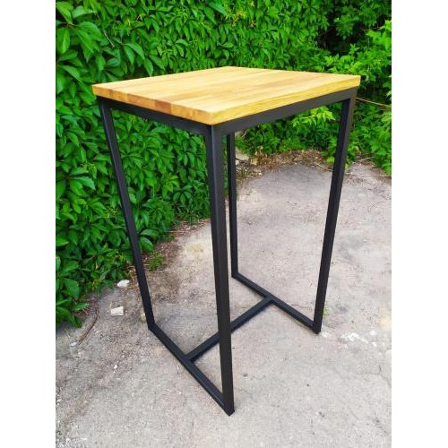 Стіл барний GoodsMetall у стилі Лофт 1100х600х600 БСТ101 Стіл барний GoodsMetall у стилі Лофт 1100х600х600 БСТ101