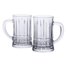 Набір пивних кухлів YIWU 530 мл Прозорий 2 шт (HP-19-144)