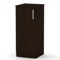 Шафа книжкова Компаніт КШ-18 36х37х84 см Венге темний Шафа книжкова Компаніт КШ-18 36х37х84 см Венге темний