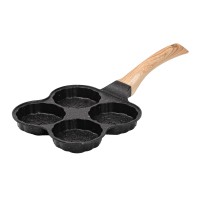 Сковорода для панкейків з антипригарним покриттям Breakfast 19.5x19.5x2.5 см Чорний (HP39576B)