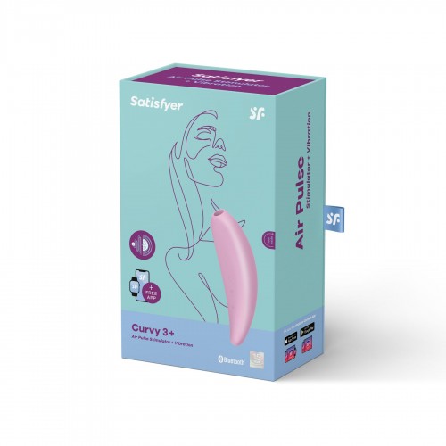 Вакуумний кліторальний стимулятор Satisfyer Curvy 3+ в інтернет супермаркеті PbayMarket!