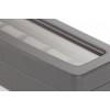 Скринька для зберігання годинників Salvadore 38х13х8,5 см Сірий 6W-HX-GY