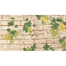 Шарм 136-03 Лідія бежево-салатові (0,53х10м.) Шпалери на паперовій основі