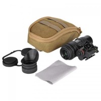 Прилад нічного бачення Монокуляр PVS 18 1х32 з кріпленням Wilcox L4G24 на шолом + підсумок