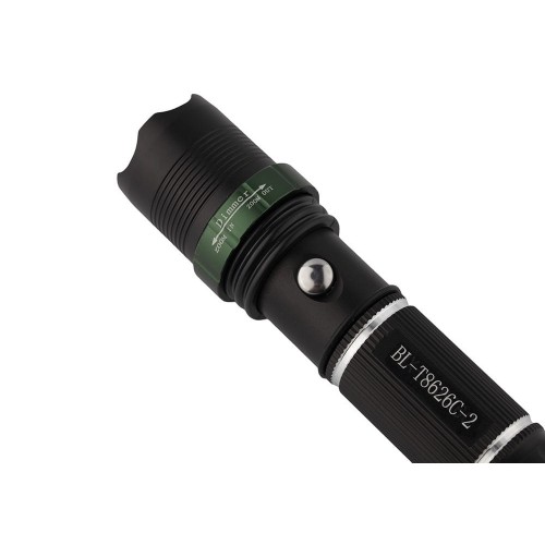 Ліхтар X-BALOG UV 2 діоди BL-T8626C-2 алюмінієвий діапазон до 300 м L-072