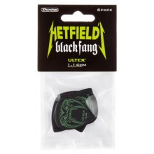 Медіатори Dunlop PH112P1.14 Hetfield's Black Fang Player's Pack1.14 mm (6 шт.)
