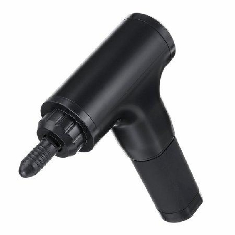 Ручний масажер для м'язів RIAS Fascial Gun KH-320 Black (3_01147)