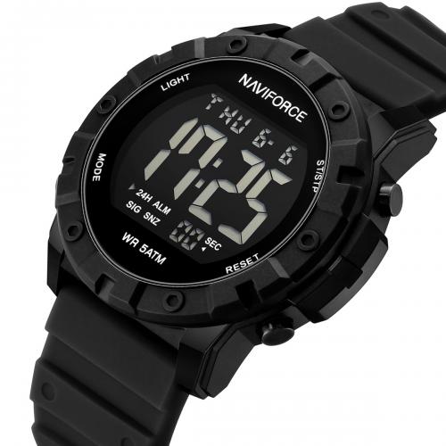 Наручний годинник чоловічий NaviForce Professional Чорний (3273)