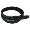 Шкіряний ремінь Skipper 110-130 x 3.3 см Чорний (1059-33)