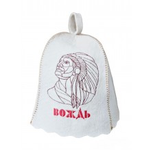 Банна шапка Luxyart Вождь One Size білий LA-049