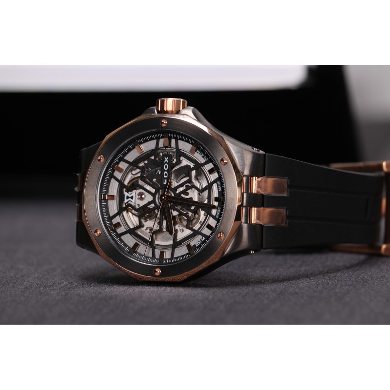 Годинник Edox Delfin Mecano 85303 357GR NRN