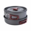 Набір посуду Naturehike 3-4 NH NH15T203-G 5 предметів Сірий (2322679017)