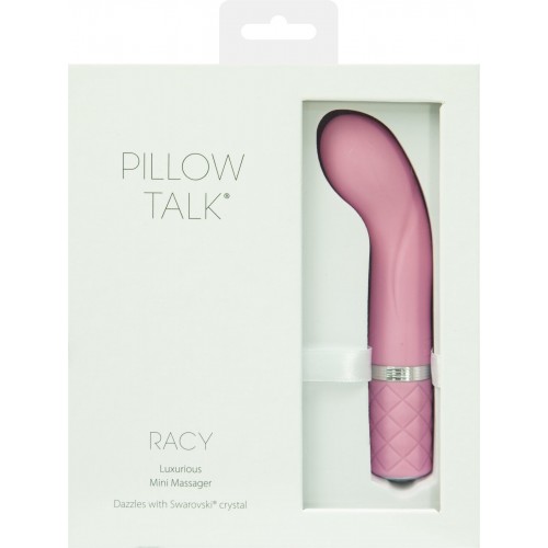 Розкішний вібратор PILLOW TALK Racy Pink із кристалом Swarovski (SO2719) в інтернет супермаркеті PbayMarket!