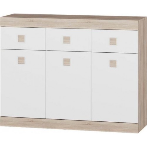 Комод для речей Еверест Соната 6 сонома + білий (Son-1) Комод для речей Еверест Соната 6 сонома + білий (Son-1)