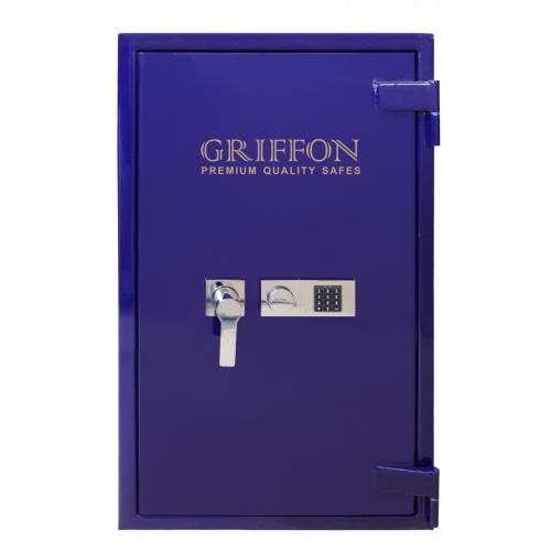 Сейф злостійкий Griffon CLE III.110.E COMBI GLOSS BLUE Сейф злостійкий Griffon CLE III.110.E COMBI GLOSS BLUE