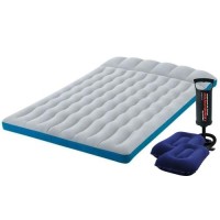 Надувний матрац Intex 67999-1, 127 х 193 х 24 см, із двома подушками, насосом. Полуторний
