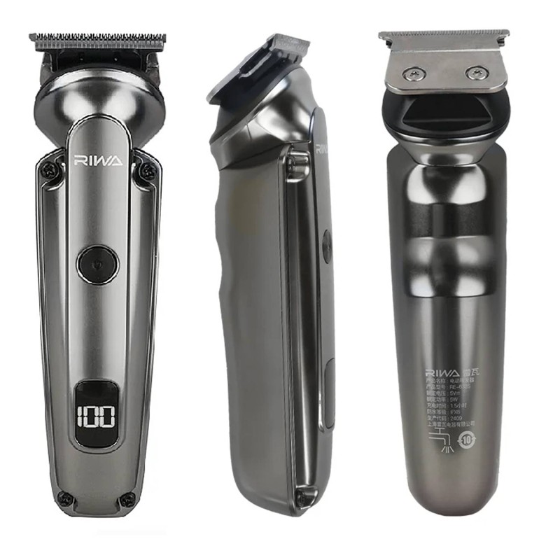 Машинка для стрижки волосся Xiaomi Riwa RE-6325 Сріблястий