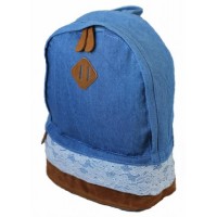 Міський рюкзак Lace Jeans NH00168 Блакитний (tau_krp360_00168)