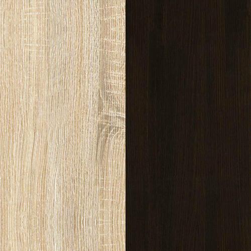 Комод Меблі Сервіс 4Ш Вероніка Дуб самоа + Венге темний Комод Меблі Сервіс 4Ш Вероніка Дуб самоа + Венге темний