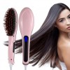 Гребінець-випрямляч для волосся Fast Hair Straightener HQT-906 Рожевий (258760)