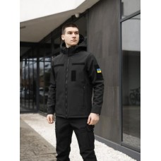 Куртка чоловіча тактична Pobedov Shadow V2 Military 383581 M Чорний (00000007126)