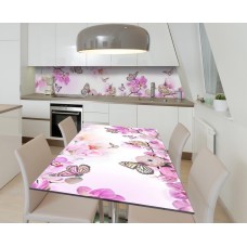 Наклейка 3Д вінілова на стіл Zatarga «Пурхітна крихкість» 650х1200 мм (Z184059/1st)