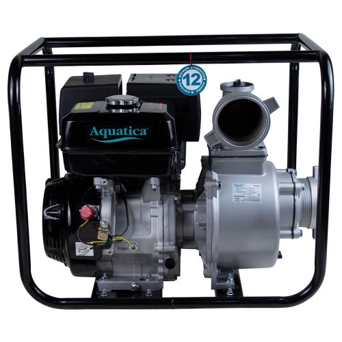 Мотопомпа 13л.с. Hmax 23м Qmax 120м³/год (4-х тактний) AQUATICA (772533) Мотопомпа 13л.с. Hmax 23м Qmax 120м³/год (4-х тактний) AQUATICA (772533)